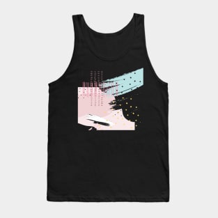 90s style line Tank Top